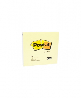 3M 654 3" X 3" Post-It Note